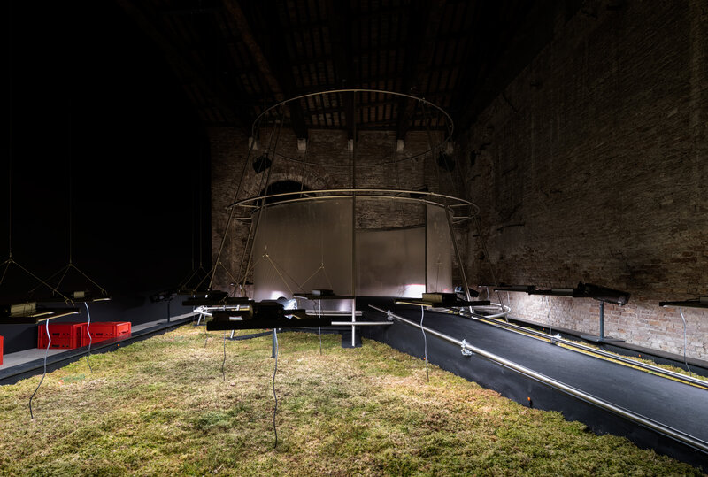 Biennale-Installation Turba Tol (Foto: Ugo Carmeni)