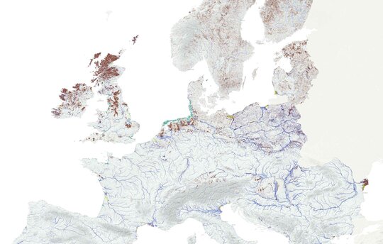 Europäische Feuchtgebietskarte (EWM): Eine bahnbrechende Ressource mit aktuellen Geodaten zu Mooren und Feuchtgebieten Bild: Greifswald Moor Centrum