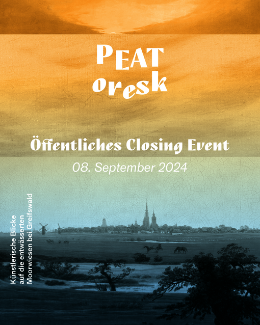 PEAToresk Closing Event Flyer ©Michael Succow Stiftung/igel+ente