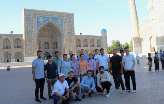 Registan, Samarkand. Photo: Otabek Abdurasulov