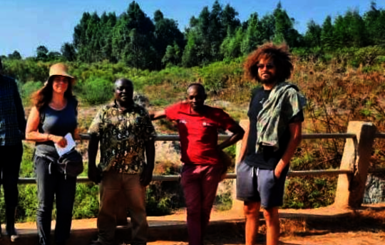 DIAPOL-Projektpartner unterwegs im Kagarabecken