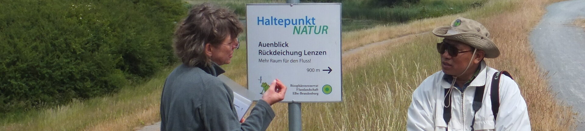Haltepunkt Natur bei Lenzen (Foto: K. Meuer)